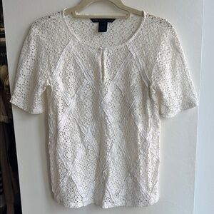 Marc by Marc Jacobs Lace Blouse - women’s size 4